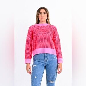 Lili Sidonio Arty Urban Pop Pullover Sweater Size XS